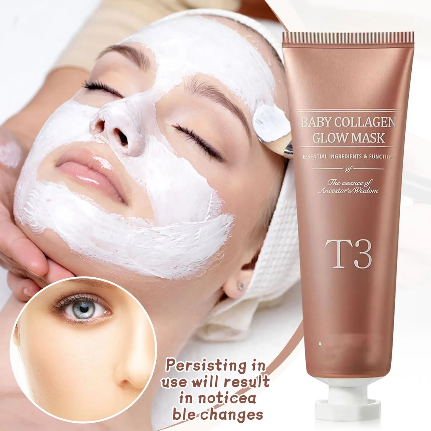 Collagen Pestlo Baby Glow Mask