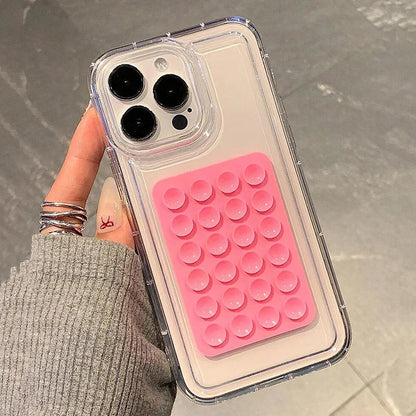 DOUBLE-SIDED SILICONE SUCTION CUP PHONE CASE